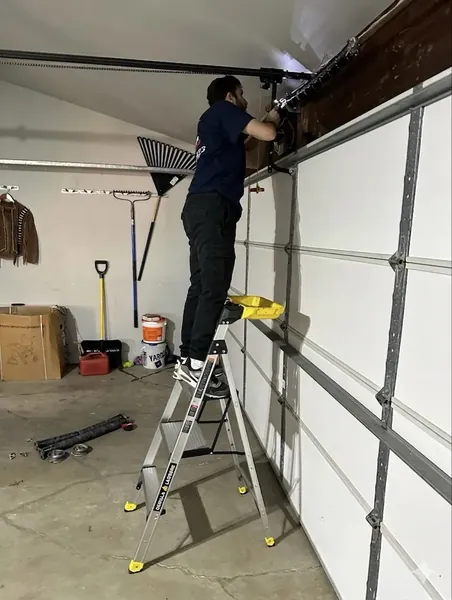 Five Stars Garage Door technician spring repair St. Louis
